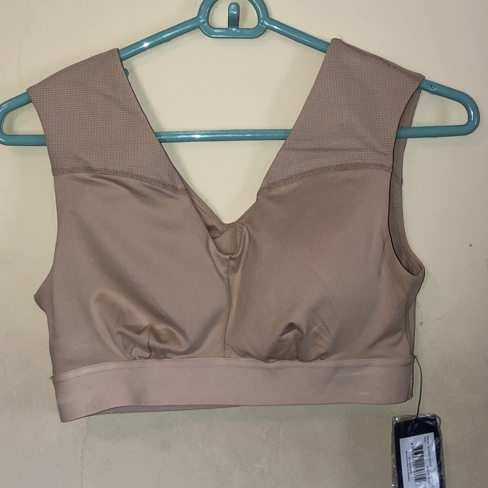Tommy Copper Nude Shoulder Support Bra Compression size Medium NWT